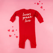 Lovers Gonna Love - Cursive - Baby Sleeper Little Mama Shirt Shop