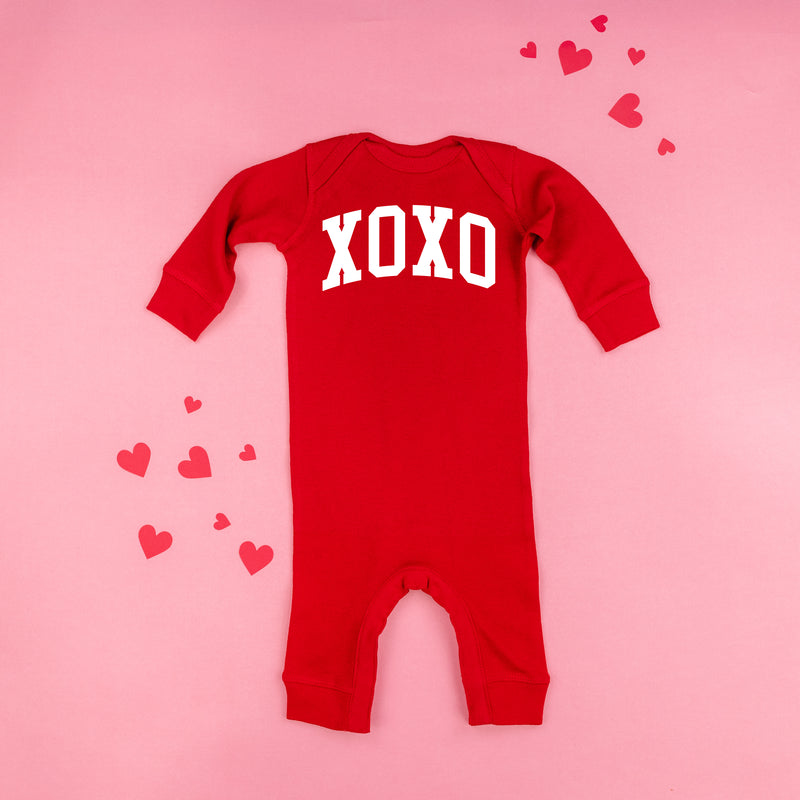 Arched XOXO - Varsity - Baby Sleeper