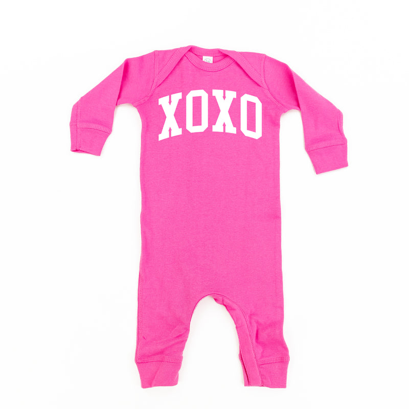 Arched XOXO - Varsity - Baby Sleeper