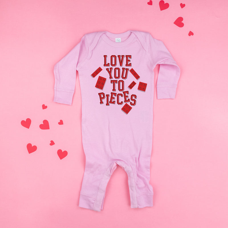 Love You To Pieces - Legos - Baby Sleeper