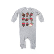 Chocolate Covered Strawberries - Baby Sleeper Little Mama Shirt Shop