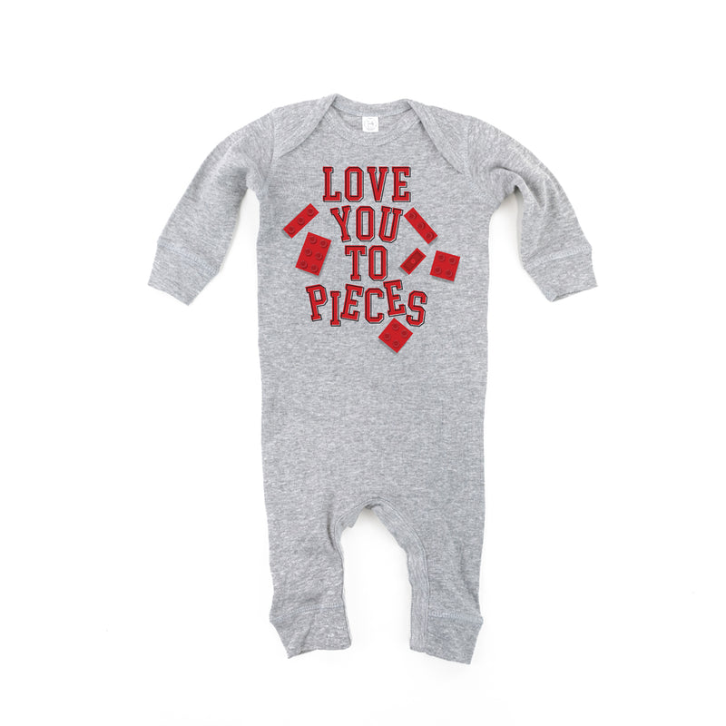 Love You To Pieces - Legos - Baby Sleeper