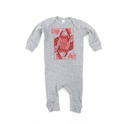 Queen Of Hearts - Baby Sleeper Little Mama Shirt Shop