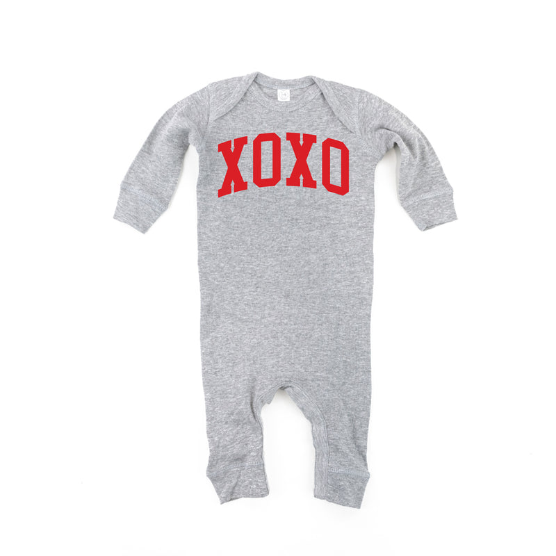 Arched XOXO - Varsity - Baby Sleeper