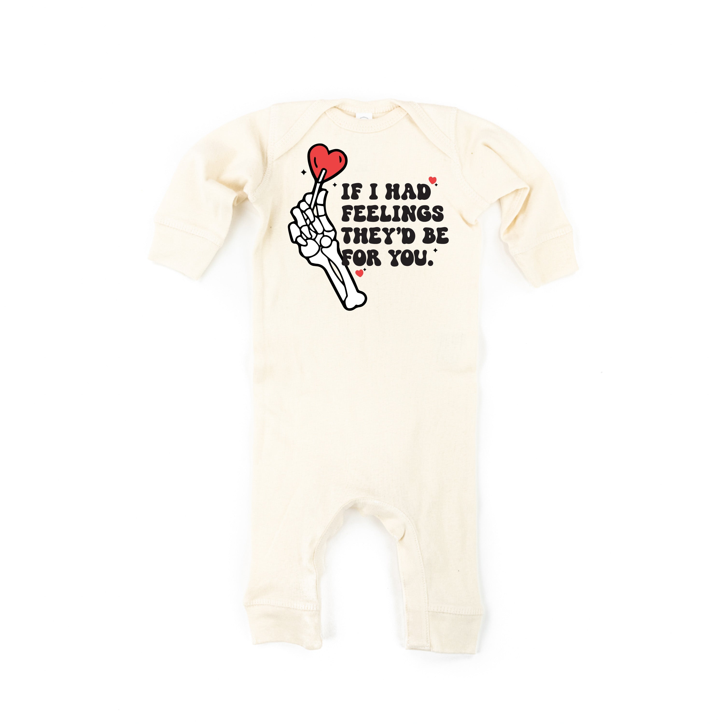 If I Had Feelings They'd Be For You - Baby Sleeper Little Mama Shirt Shop