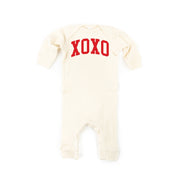 Arched XOXO - Varsity - Baby Sleeper Little Mama Shirt Shop