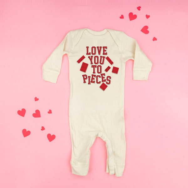 Love You To Pieces - Legos - Baby Sleeper