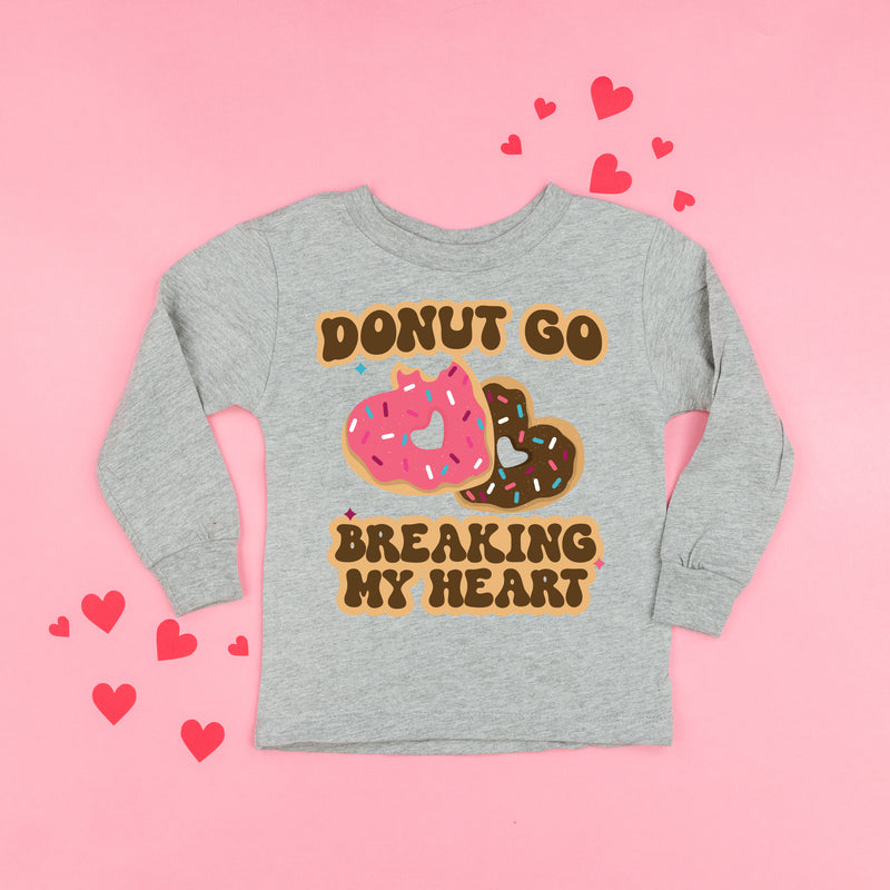 Donut Go Breaking My Heart - Child LONG SLEEVE Tee