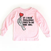 If I Had Feelings They'd Be For You - Child Long Sleeve Tee Little Mama Shirt Shop