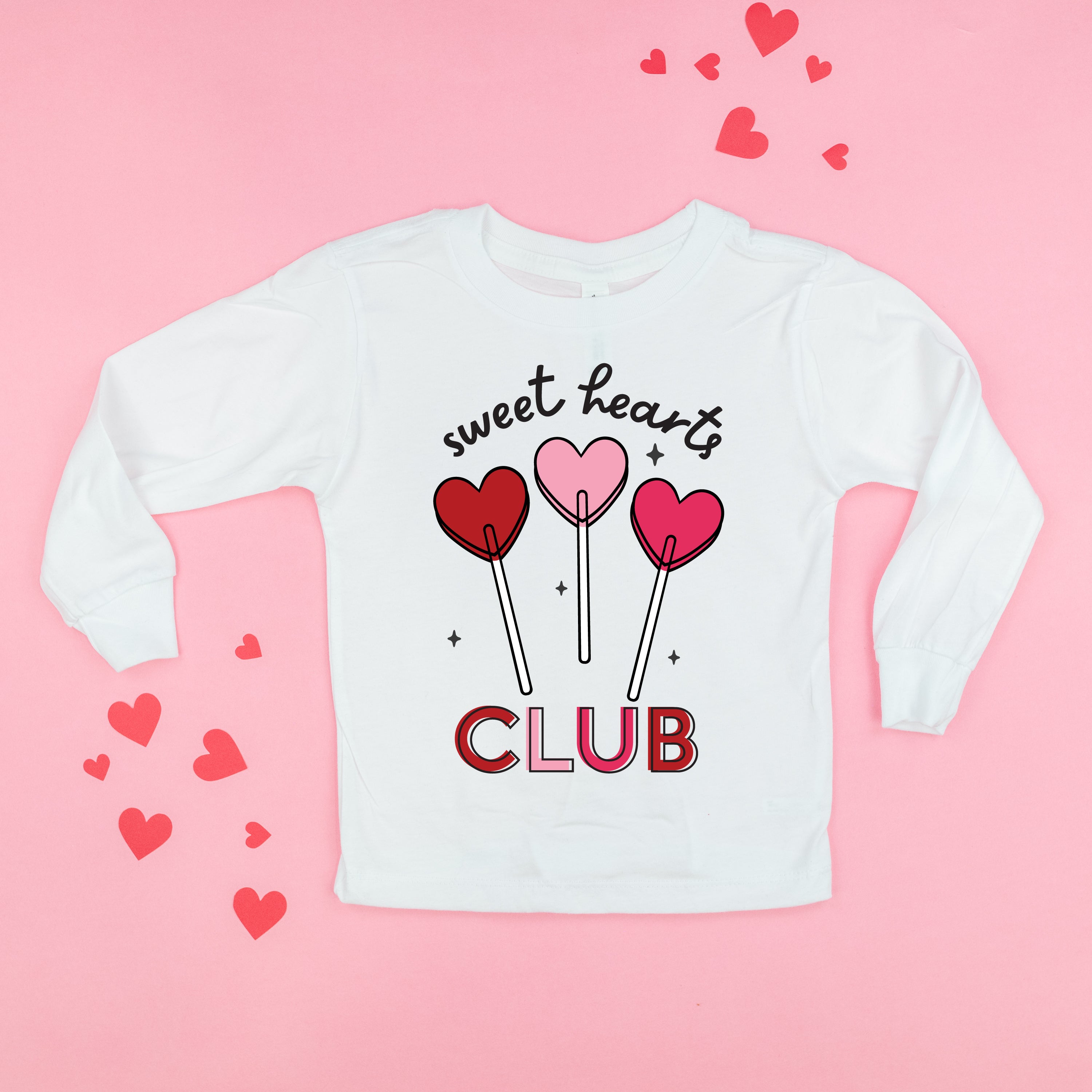 Sweethearts Club - Child Long Sleeve Tee Little Mama Shirt Shop