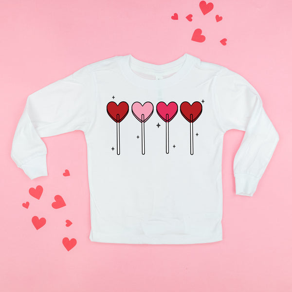 Classic Heart Lollipops - Child LONG SLEEVE Tee