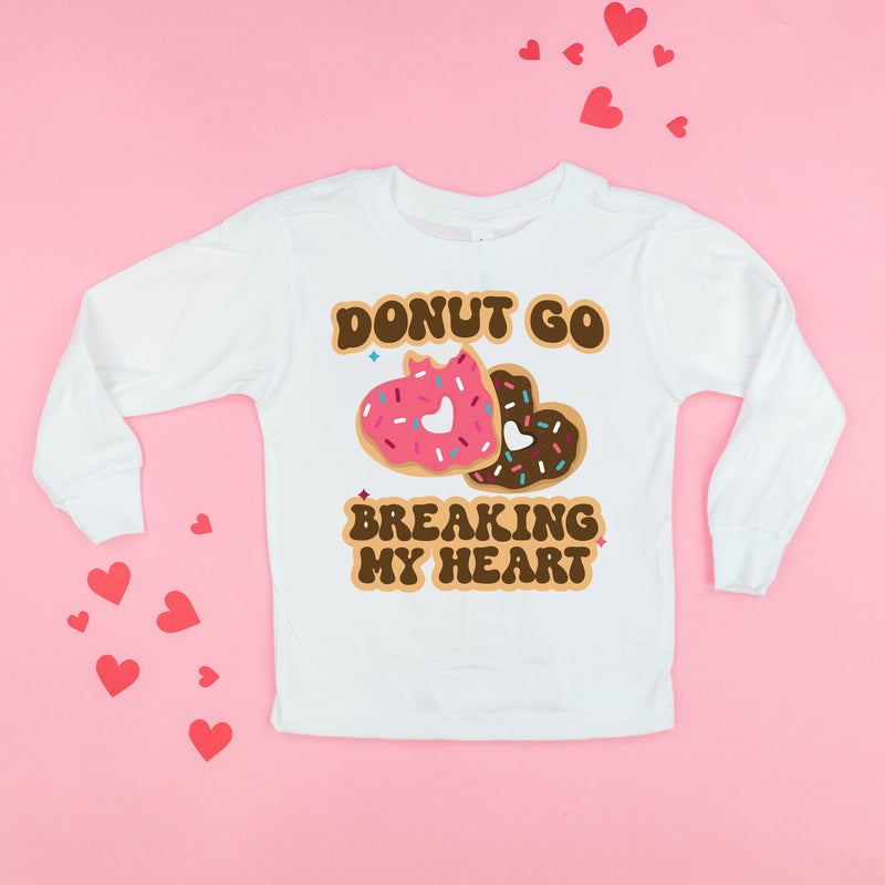 Donut Go Breaking My Heart - Child LONG SLEEVE Tee