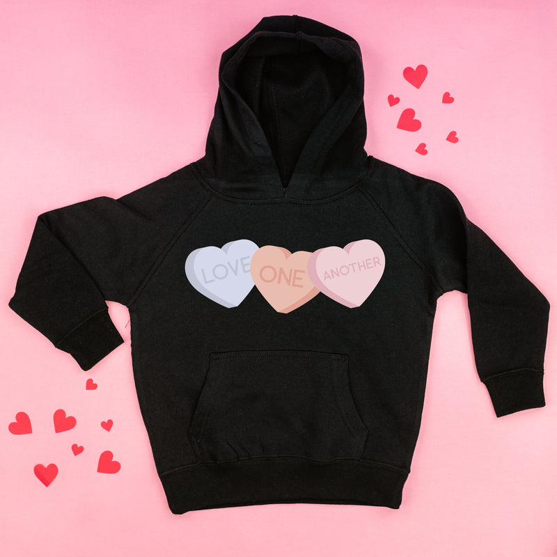 Love One Another - Conversation Hearts - Child HOODIE