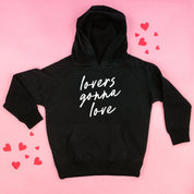 Lovers Gonna Love - Cursive - Child HOODIE Little Mama Shirt Shop