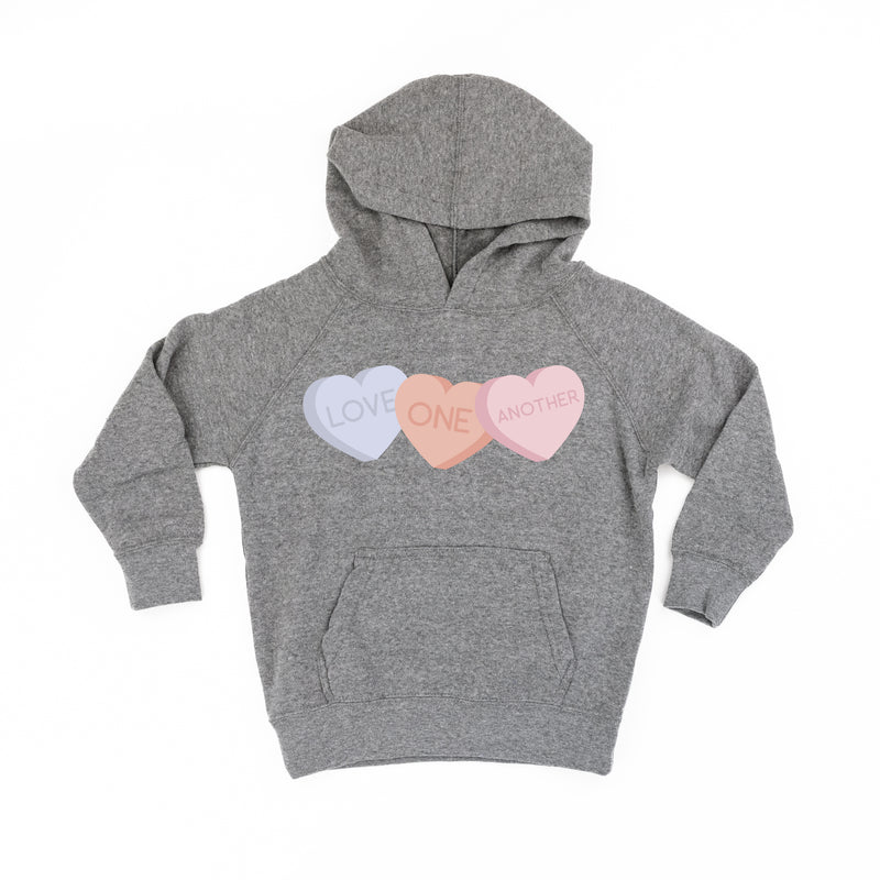 Love One Another - Conversation Hearts - Child HOODIE