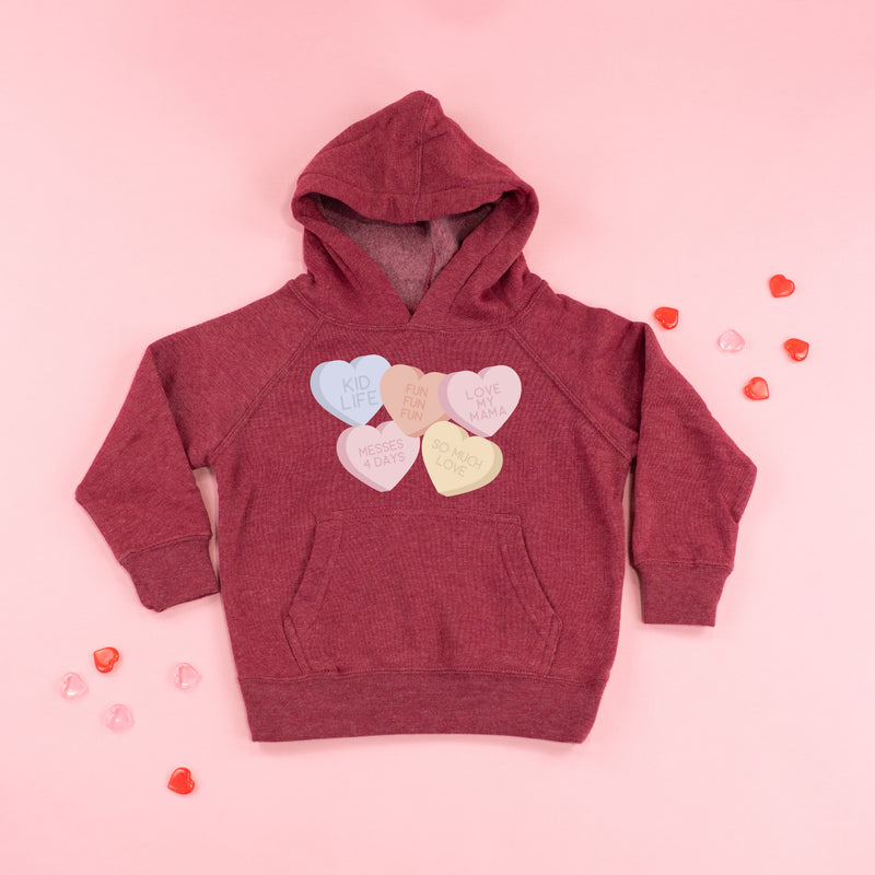 Kid Life - Conversation Hearts - Child HOODIE