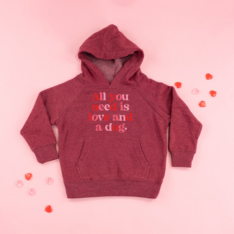 All You Need Is Love And A Dog - Child HOODIE