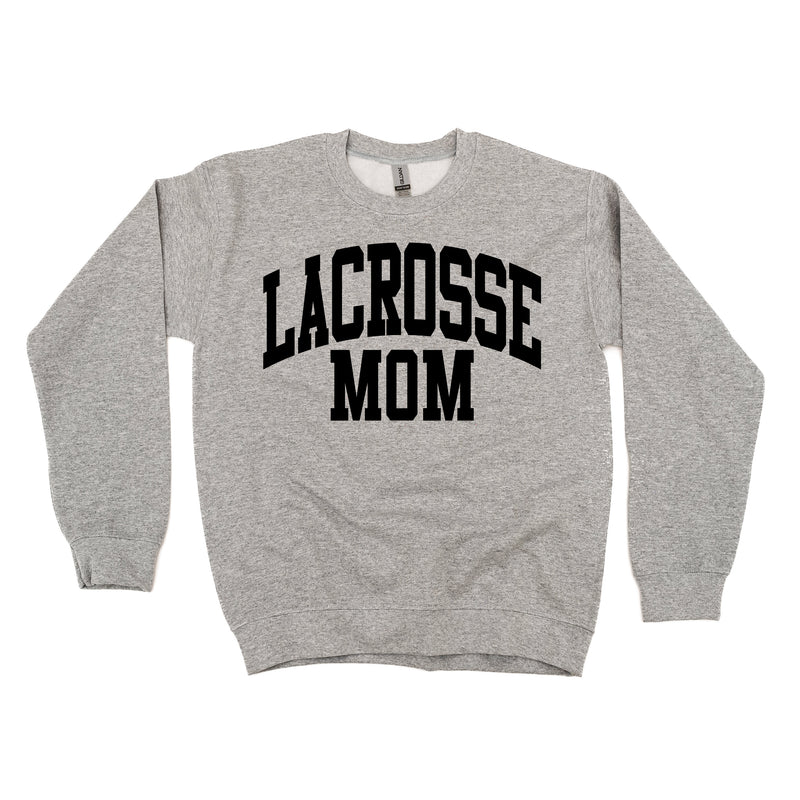 Varsity Style - LACROSSE MOM - BASIC FLEECE CREWNECK