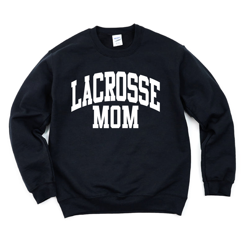 Varsity Style - LACROSSE MOM - BASIC FLEECE CREWNECK