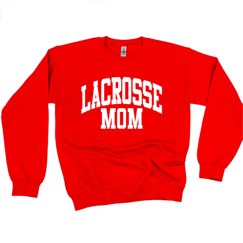 Varsity Style - LACROSSE MOM - BASIC FLEECE CREWNECK