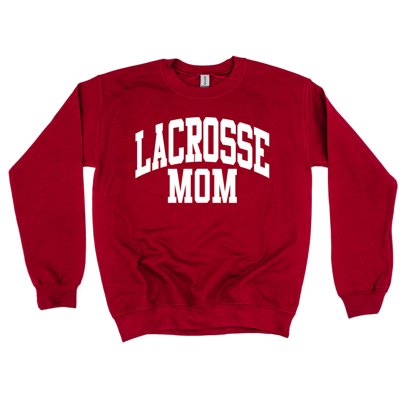 Varsity Style - LACROSSE MOM - BASIC FLEECE CREWNECK