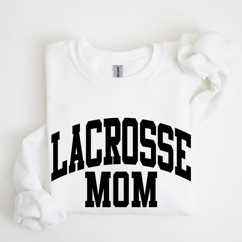 Varsity Style - LACROSSE MOM - BASIC FLEECE CREWNECK