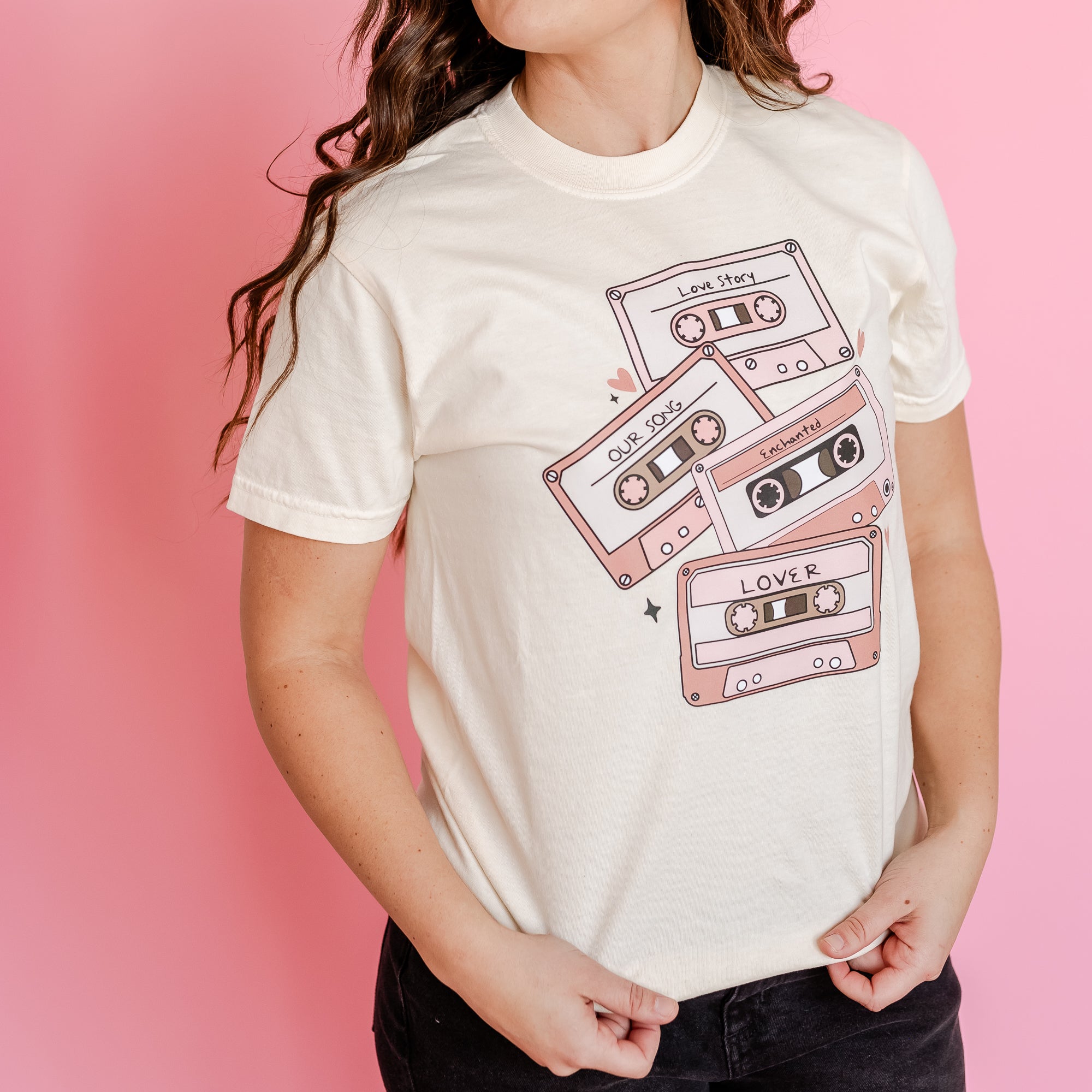 T's Love Songs - Comfort Colors Tee Little Mama Shirt Shop