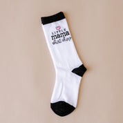 LMSS® LOGO CREW SOCKS Little Mama Shirt Shop