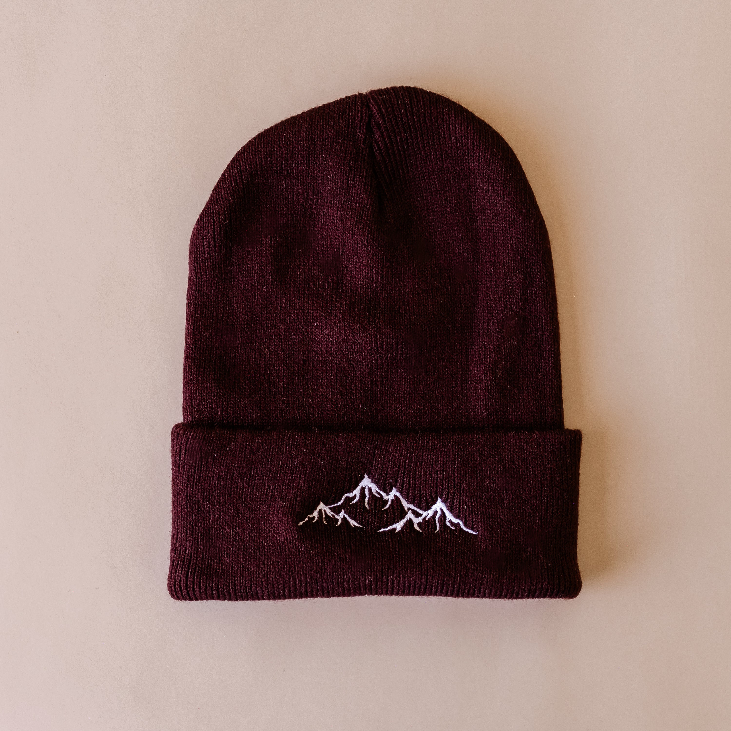 Mountain Range - Child Beanie Little Mama Shirt Shop LLC