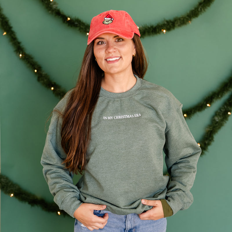 Embroidered BASIC Fleece - Forest - In My Christmas Era