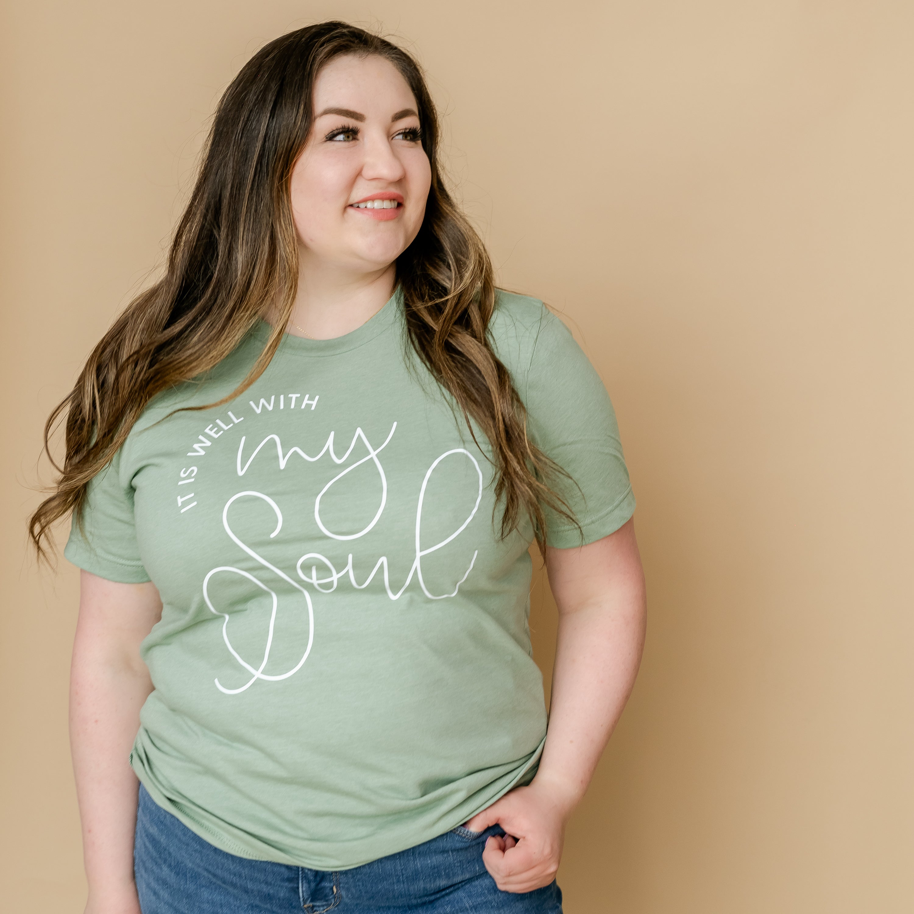 It Is Well With My Soul - Unisex Tee Little Mama Shirt Shop