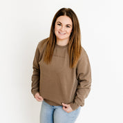 ✨ IN MY MOM ERA™ ✨ - Embroidered PIGMENT Crewneck Little Mama Shirt Shop LLC