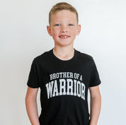 Brother of a Warrior - Varsity - Child Tee Little Mama Shirt Shop