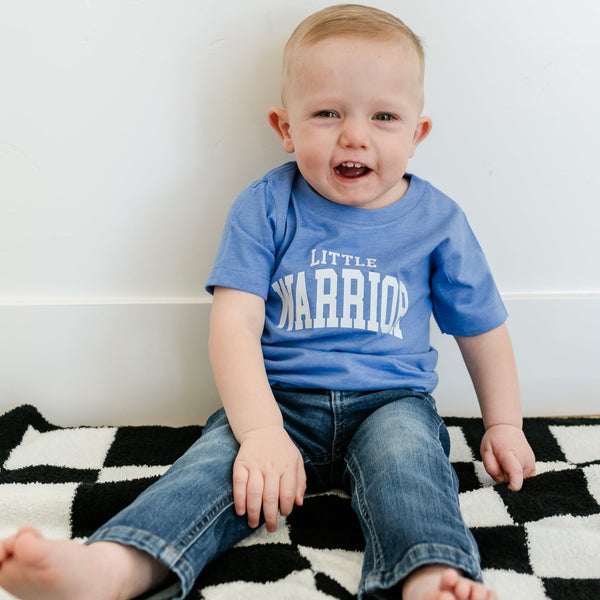 Little Warrior - Varsity - Short Sleeve Child Shirt