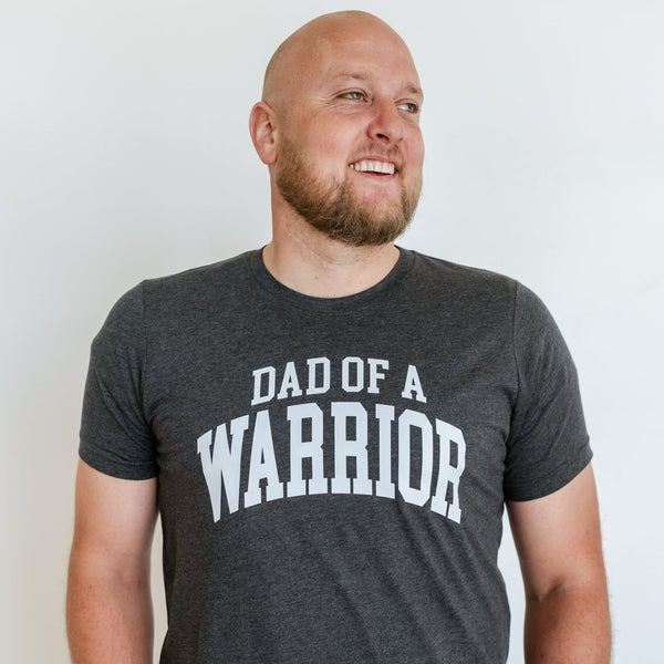 Dad of a Warrior - Varsity - Unisex Tee