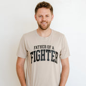 Father of a Fighter - Varsity - Unisex Tee Little Mama Shirt Shop