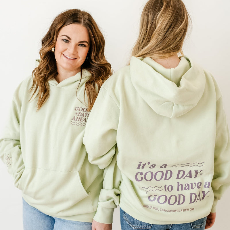 Happy Mama Collectibles - #2 - Good Days Ahead - Honeydew Hoodie