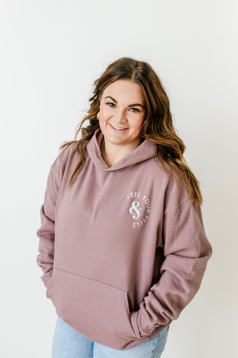 Happy Mama Collectibles - #1 - The *AND* Hoodie - Plum Hoodie