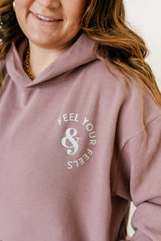 Happy Mama Collectibles - #1 - The *AND* Hoodie - Plum Hoodie Little Mama Shirt Shop LLC