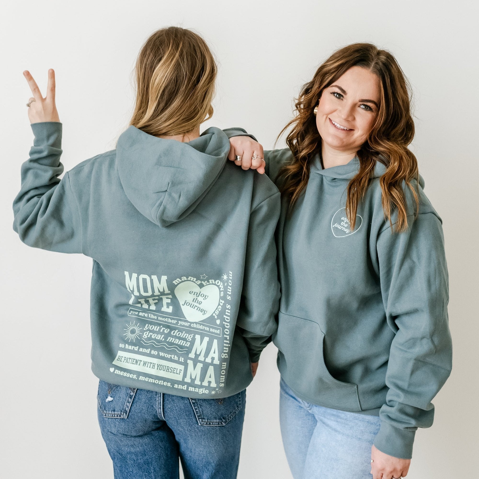 Happy Mama Collectibles - #3 - Enjoy The Journey - Blue Magic HOODIE Little Mama Shirt Shop LLC