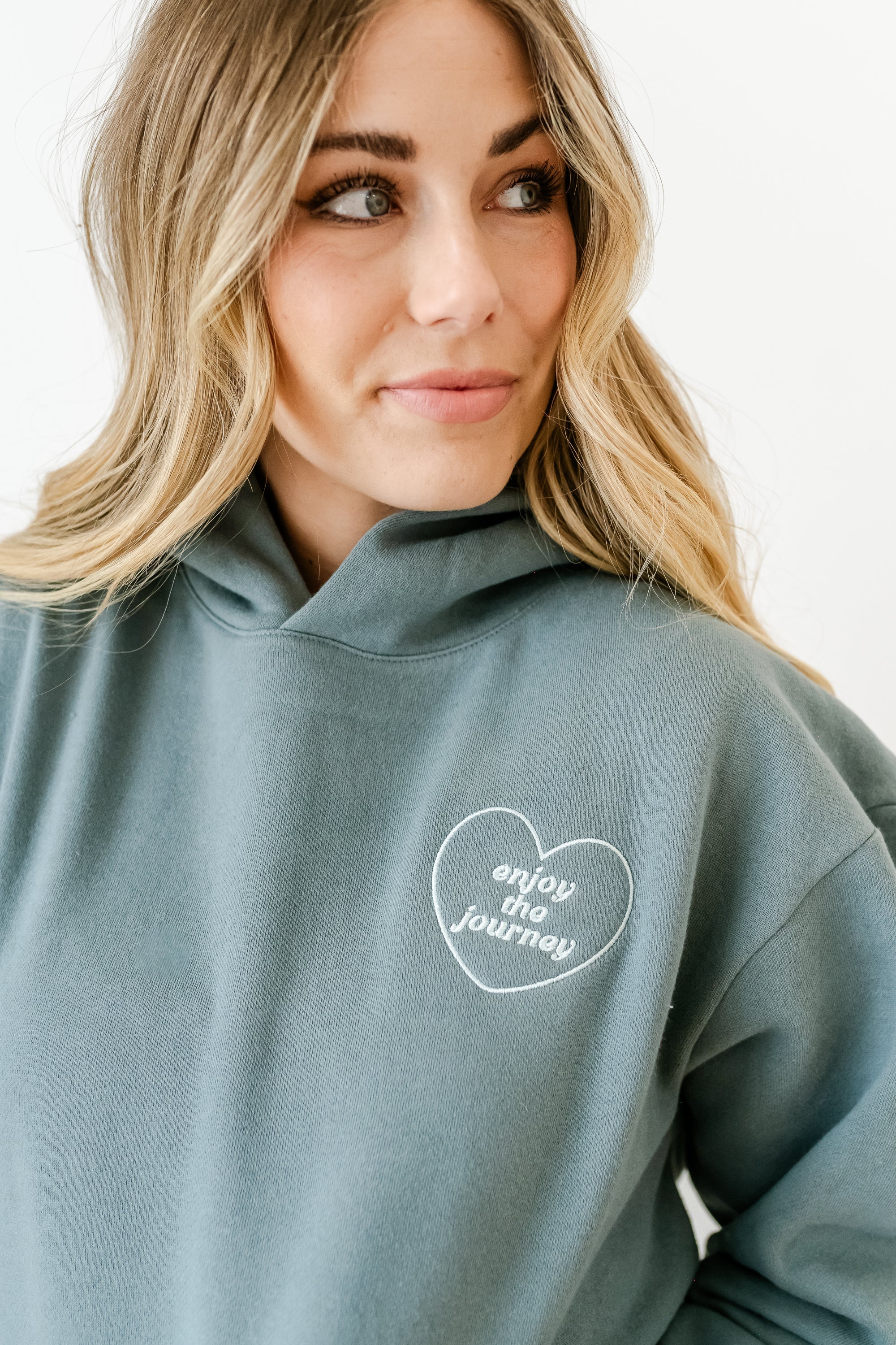 Happy Mama Collectibles - #3 - Enjoy The Journey - Blue Magic HOODIE Little Mama Shirt Shop LLC