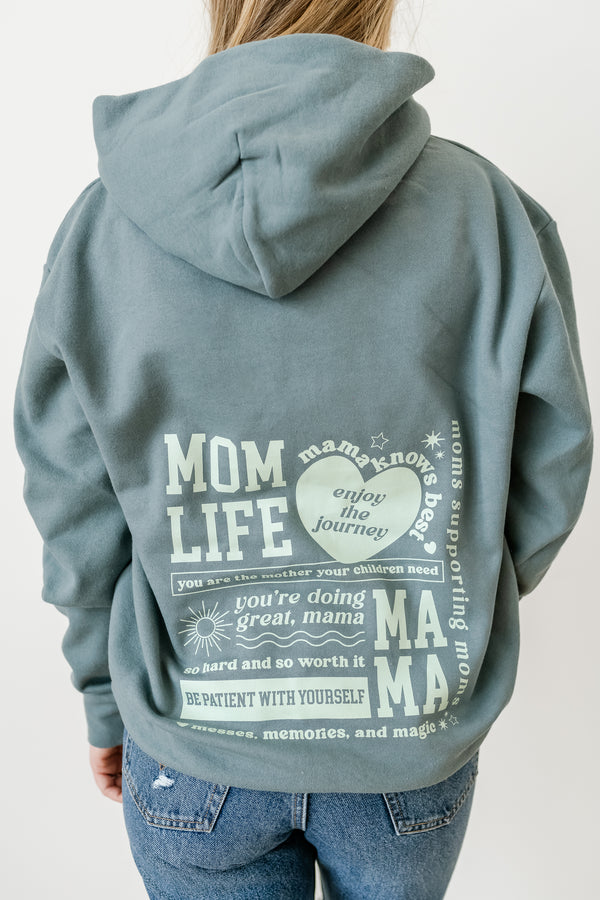 Happy Mama Collectibles - #3 - Enjoy The Journey - Blue Magic Hoodie