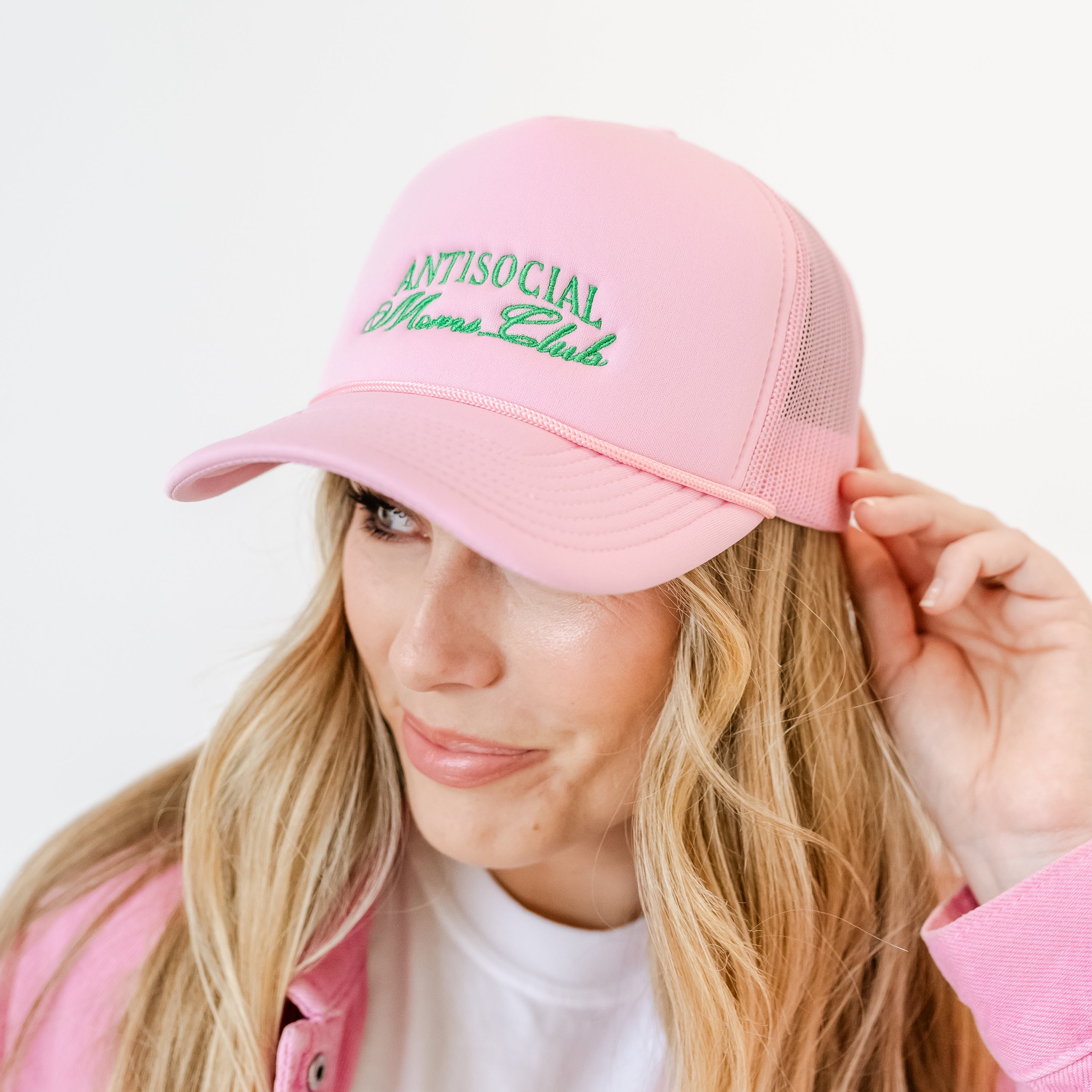 Antisocial Moms Club - TRUCKER HAT Little Mama Shirt Shop