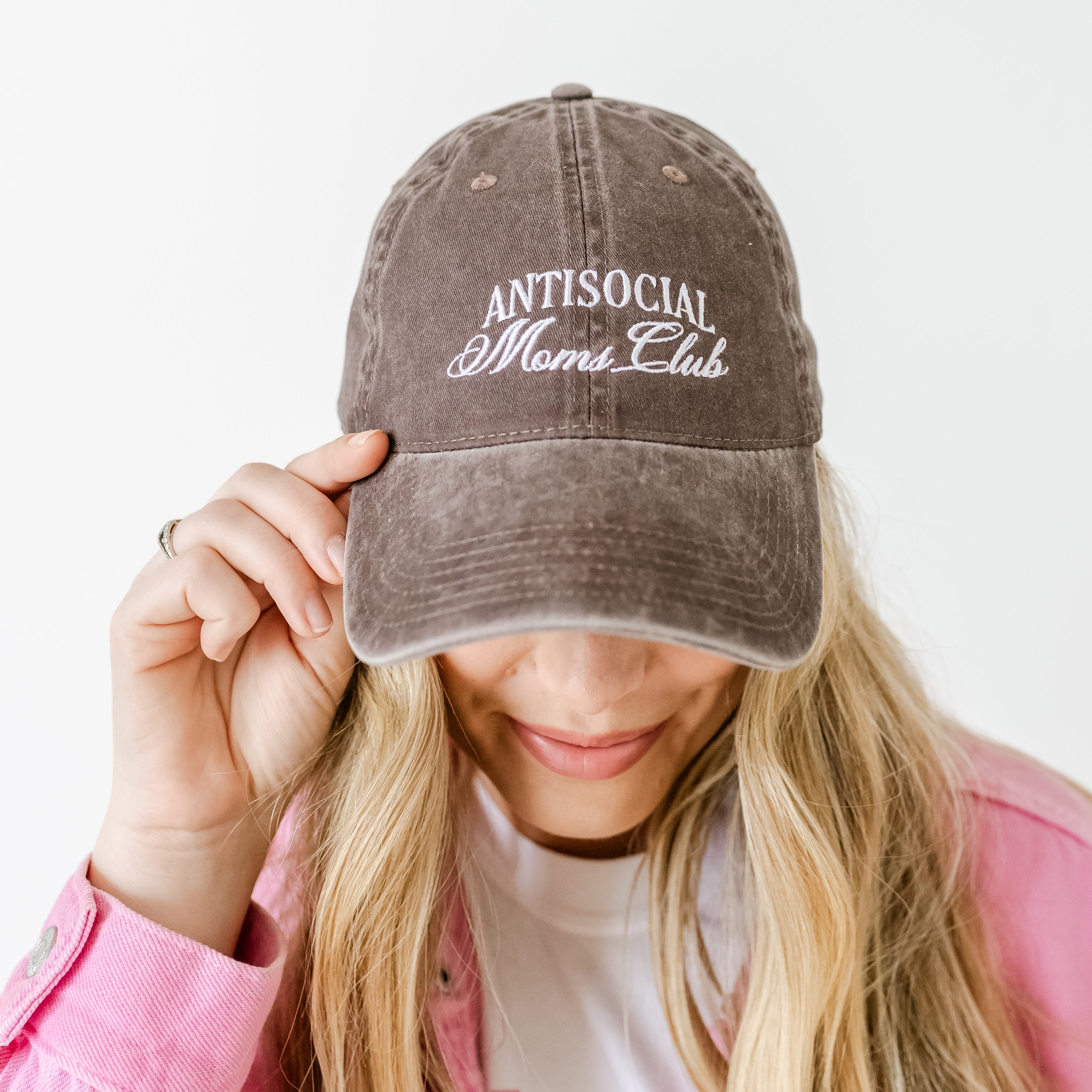 ANTISOCIAL MOMS CLUB - Baseball Cap Little Mama Shirt Shop