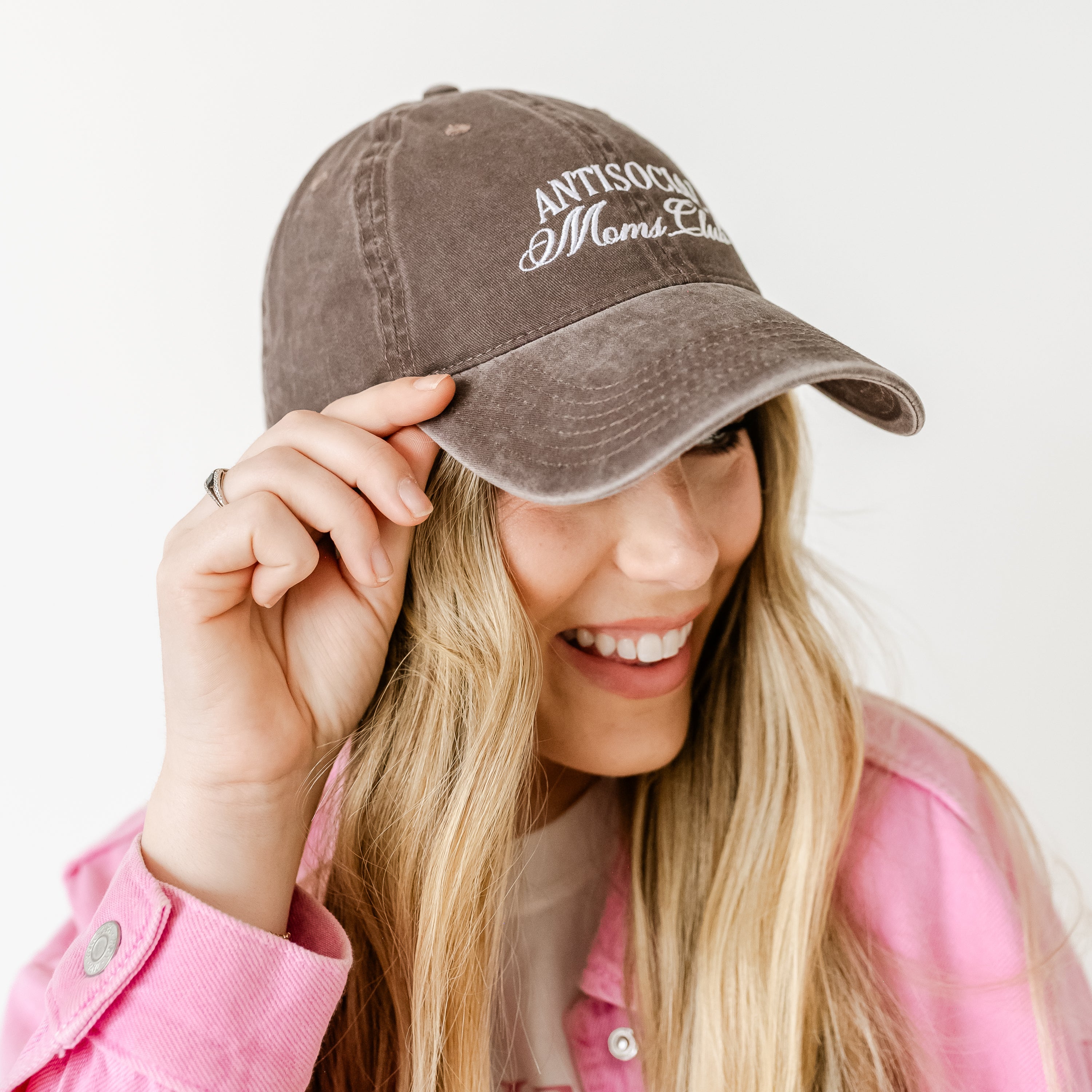ANTISOCIAL MOMS CLUB - Baseball Cap Little Mama Shirt Shop