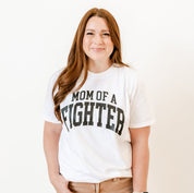 Mom of a Fighter - Varsity - Unisex Tee Little Mama Shirt Shop