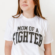Mom of a Fighter - Varsity - Unisex Tee Little Mama Shirt Shop