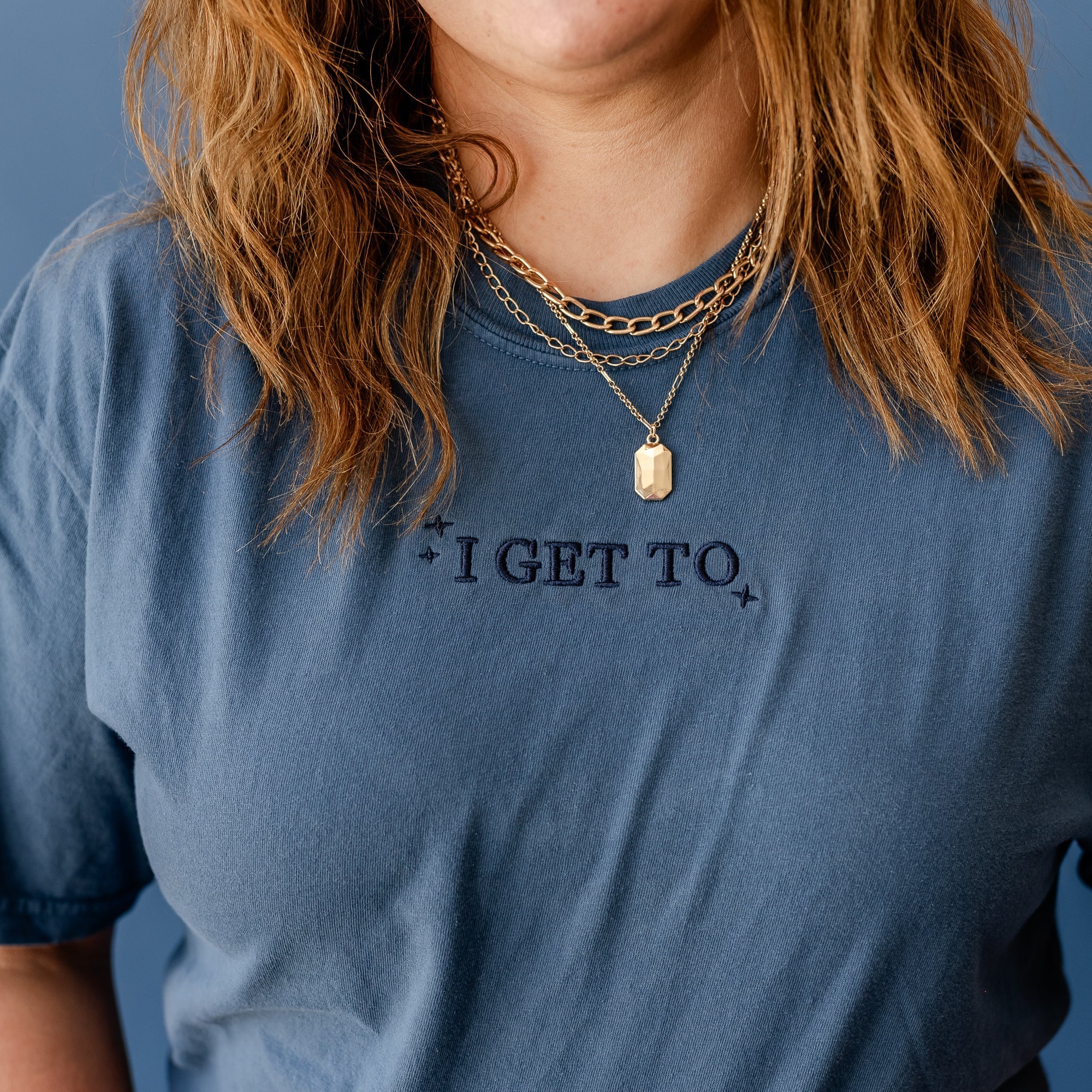 I GET TO - LMSS® Exclusive - 2025 Mantra - Comfort Colors Tee Little Mama Shirt Shop LLC