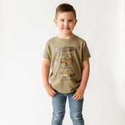 Trout Chart - Hand Drawn - Child Tee Little Mama Shirt Shop