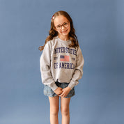 United States of America - Child Sweater Little Mama Shirt Shop